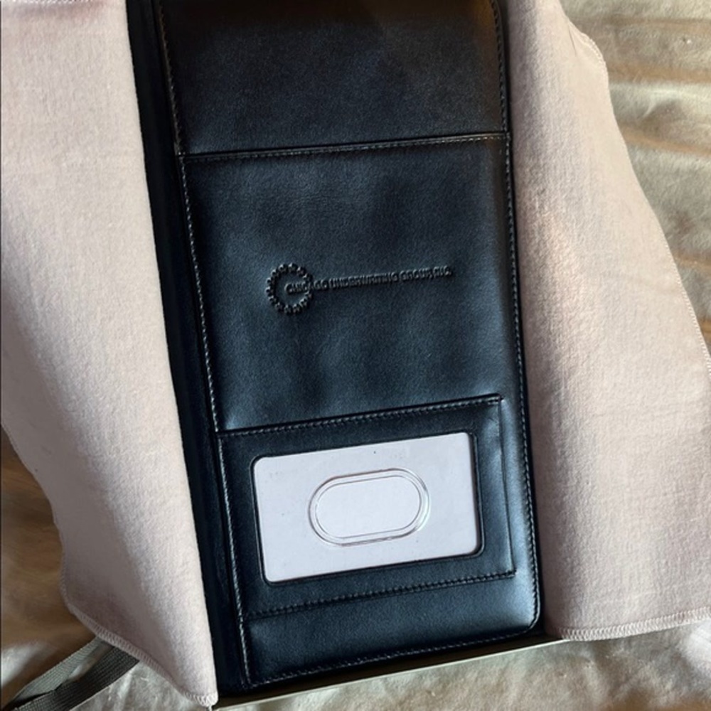 Black Leather Men's Bag